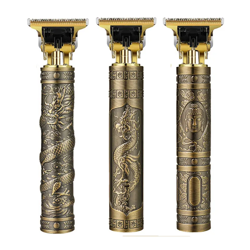 Waterproof Grooming Kit Low Noise Professional Cordless Vintage T9 Body Hair Trimmer Clipper for Men