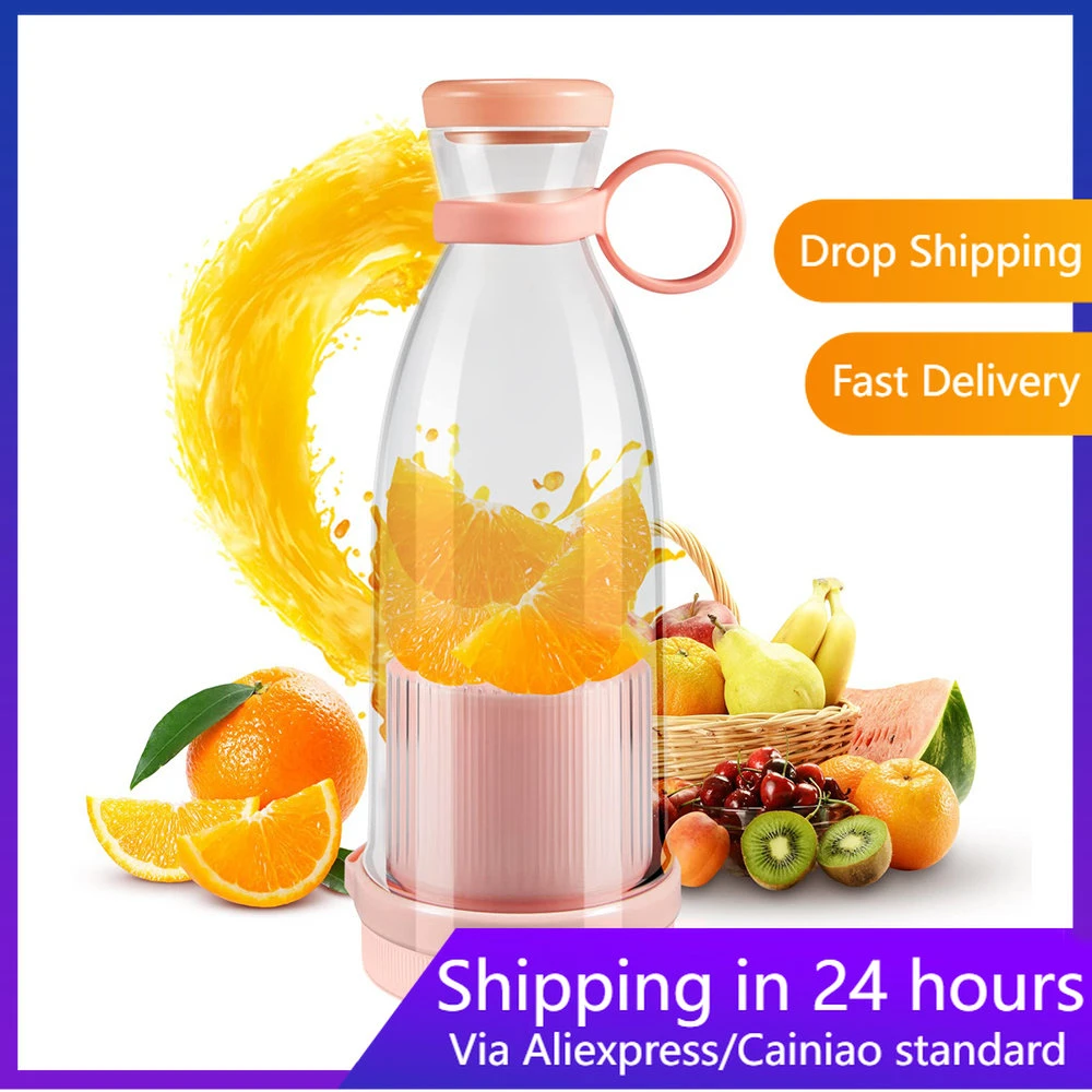 USB Portable Juice Bottle Mini Fast Electric Blender