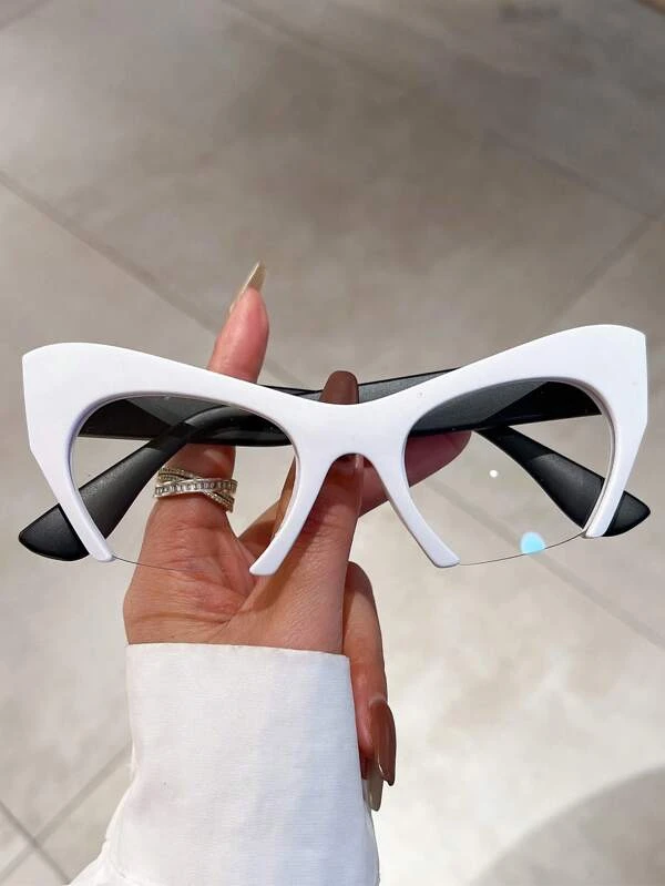 Two Tone Frame Eyeglasses