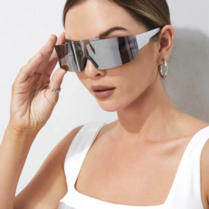 Flat Top Shield Sunglasses