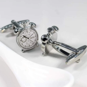 Men Clock Design Cufflink