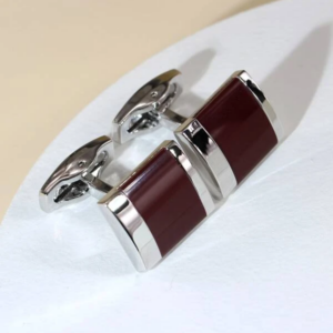 1pair Men Geometric Cufflinks