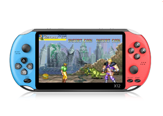 powkiddy X12 game machine 5.1 inch handheld PS nostalgia retro joystick arcade handheld GBA