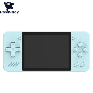 10-in-1 Portable Game Console: Powkiddy Bubble Machine and More!