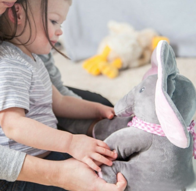 Peek-A-Boo Elephant Toy