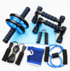Resistance Bands Push Up Stand Bar Abdominal Wheel AB Ro ller