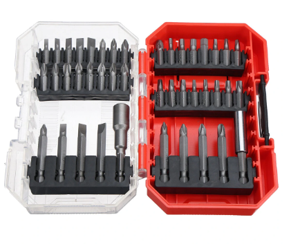 42Pcs Screwdriver Bits Set 1/4'' Hex Shank Multiple Specifications Drill Bits Power Accessories Hand Tools for Repair