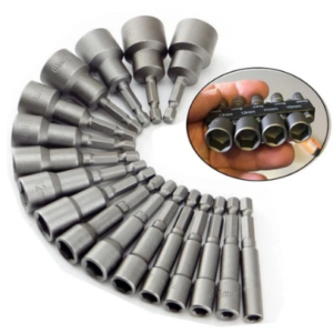 14 Piece Set/9 Piece Set Non-magnetic Combination Socket Set Electric Hexagon Screwdriver Head Screw Insert Pneumatic Screwdriver Socket Head