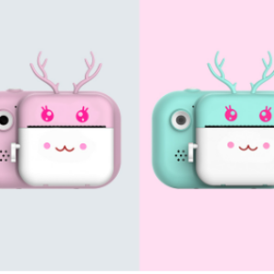 Video Polaroid photo printing children’s camera 2400W pixel front and rear HD dual camera