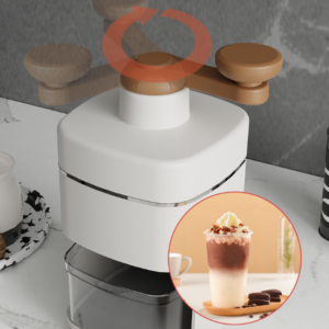 The new ice crusher high-power ice crusher ice breaker  smoothie machine snowflake home manual ice shaving machine