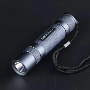 Convoy S2+ SST20 LED Flashlight 5000K 7135 8 12-Group Modes 18650 Camping Light Hunting Emergency Lantern Flashlight – Grey 5000K