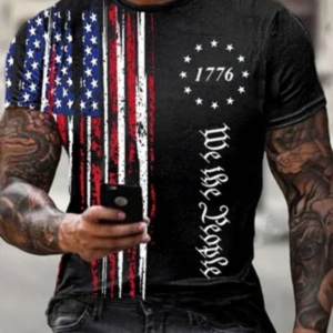 Men’s 4th of July Casual T-shirt