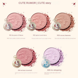 Pocket watch blush cute story bunny bunny vitality matte contour natural expansion contraction color student girl new product