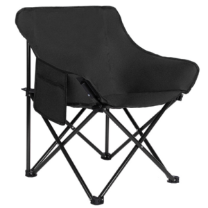 Outdoor Folding Chair Moon Chair Wholesale Camping Picnic Barbecue Leisure Backrest Folding Chair Portable Fishing Stool