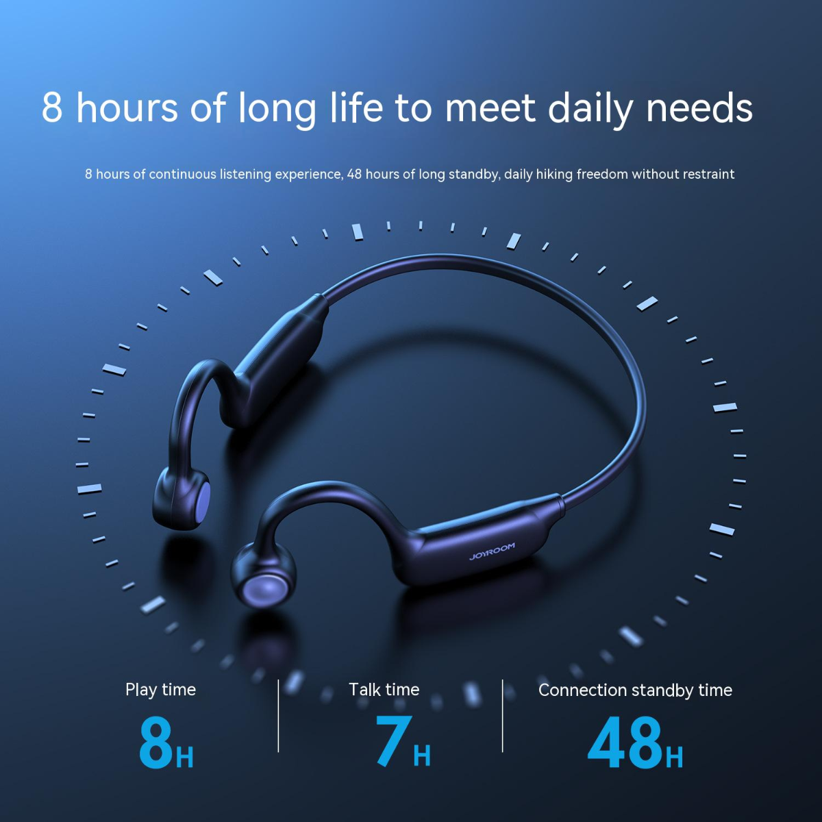 Joyroom JR-X2 air conduction wireless touch Bluetooth headset 5.1 sports Bluetooth headset cell phone universal