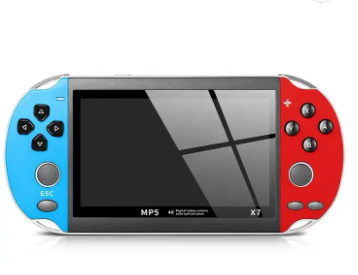 Ins New X7 Mini Handheld Game Console 8G Memory Game Machine 4.3 inch Camera MP5 LCD Rechargeable Portable TV Game Player