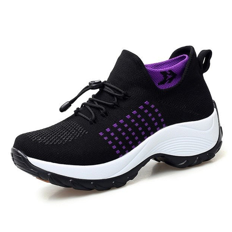 Women's Orthopedic Stretch Cushion Sneakers Comfortable, Supportive, Flexible, Stylish