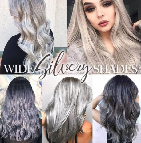 Silver Gray Hair Dye 50% OFF