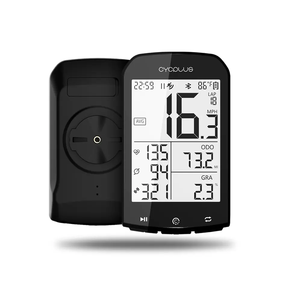 CYCPLUS cycga bike GPS yardstick bike computer speedometer odometer Bluetooth ANT +