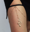 Sexy Stretch Beach Wind Snake Pendant Fashion Leg Ring