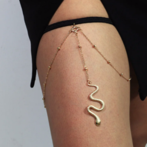 Sexy Stretch Beach Wind Snake Pendant Fashion Leg Ring