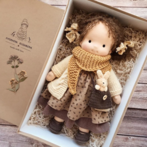 Handmade Waldorf Doll – Una
