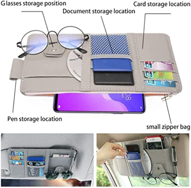 2023 New Car Visor Organizer