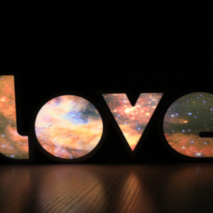 Valentine’s Day proposal confession love light box English letters