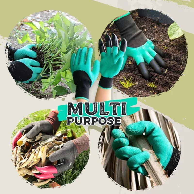 Gardening Claw Protective Gloves Planting Vegetables Flowers