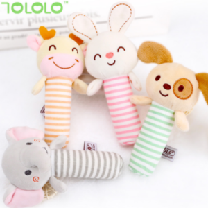 Happy Monkey Baby grip rattles train baby grip ability to soothe newborn toys