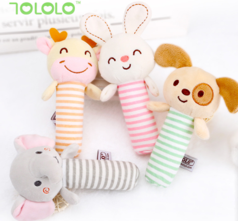 Happy Monkey Baby grip rattles train baby grip ability to soothe newborn toys