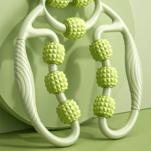 Muscle Relaxation Ring Clip Leg Yoga Wheel U Shape Roller Muscle For Fitness Yoga Sports