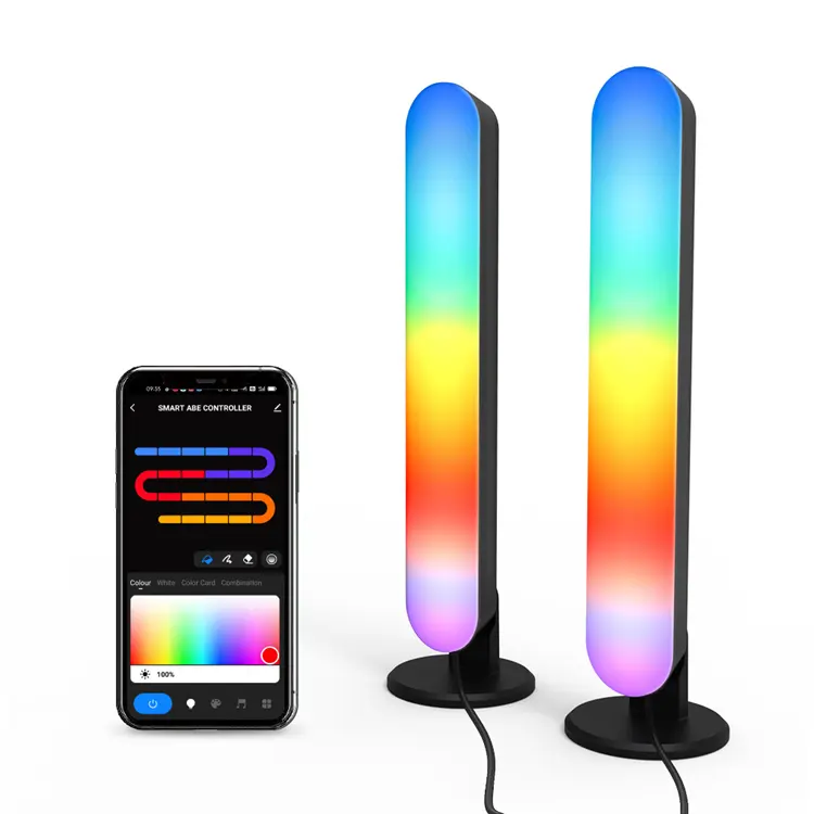 Tuya Intelligent wifi + Bluetooth illusion desktop ambient light set