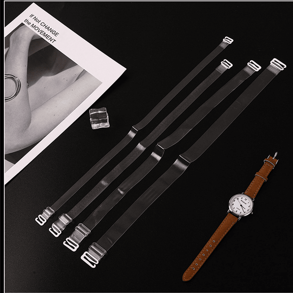 Clear Replacement Bra Shoulder Straps TPU bra strap Invisible ElasticTape for Bra Straps