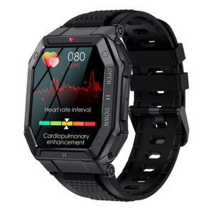 K55 new outdoor smart watch Bluetooth call heart rate blood pressure blood oxygen stopwatch music multi-sport mode