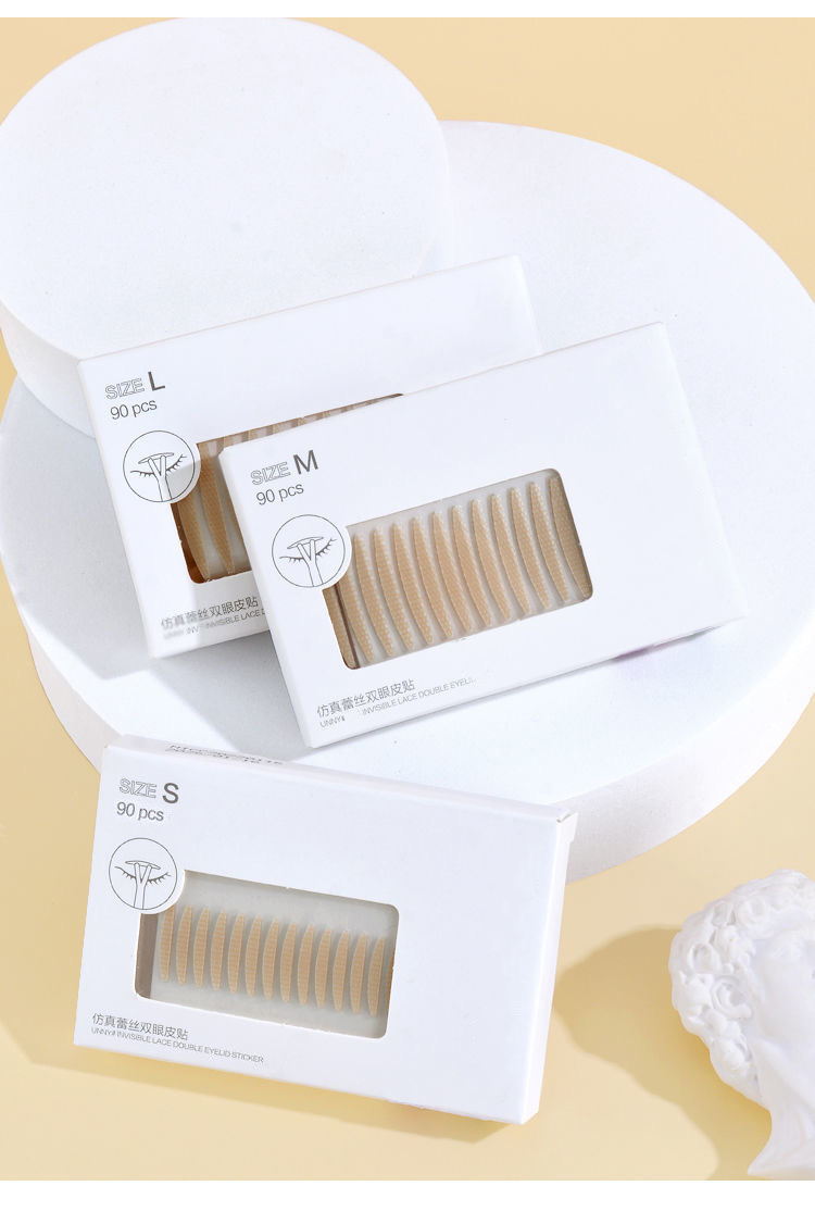Simulation lace double eyelid patch Waterproof and sweat-proof Invisible and traceless double eyelid stickers