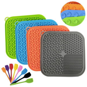 Pet Licking Pad Pet Food Set Dog Slow Food Pad Dining Pad