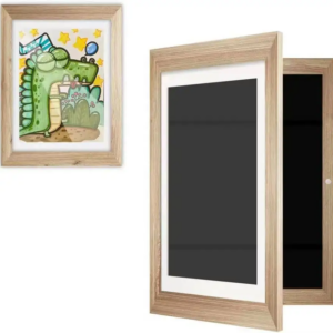 Shatter resistant glass black kids artwork picture wood deep 10×10 Shadow Box Frames Wholesale