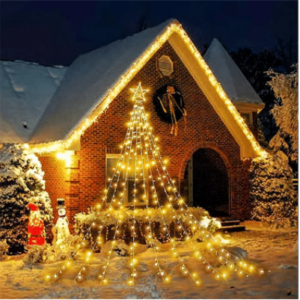 SOLAR OUTDOOR CHRISTMAS DECORATIONS LIGHTS
