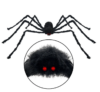 Black Spider Halloween Decoration Haunted House