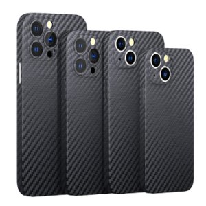 Carbon Fiber Phone Case pp Apple 13 Fine Hole Camera Protective Case