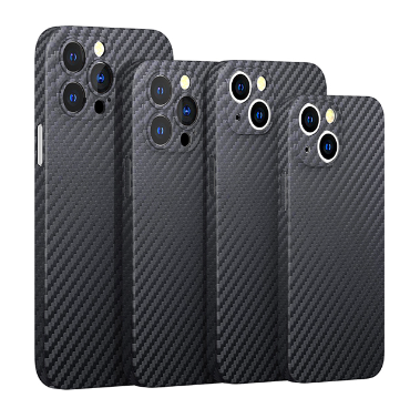 Carbon Fiber Phone Case pp Apple 13 Fine Hole Camera Protective Case