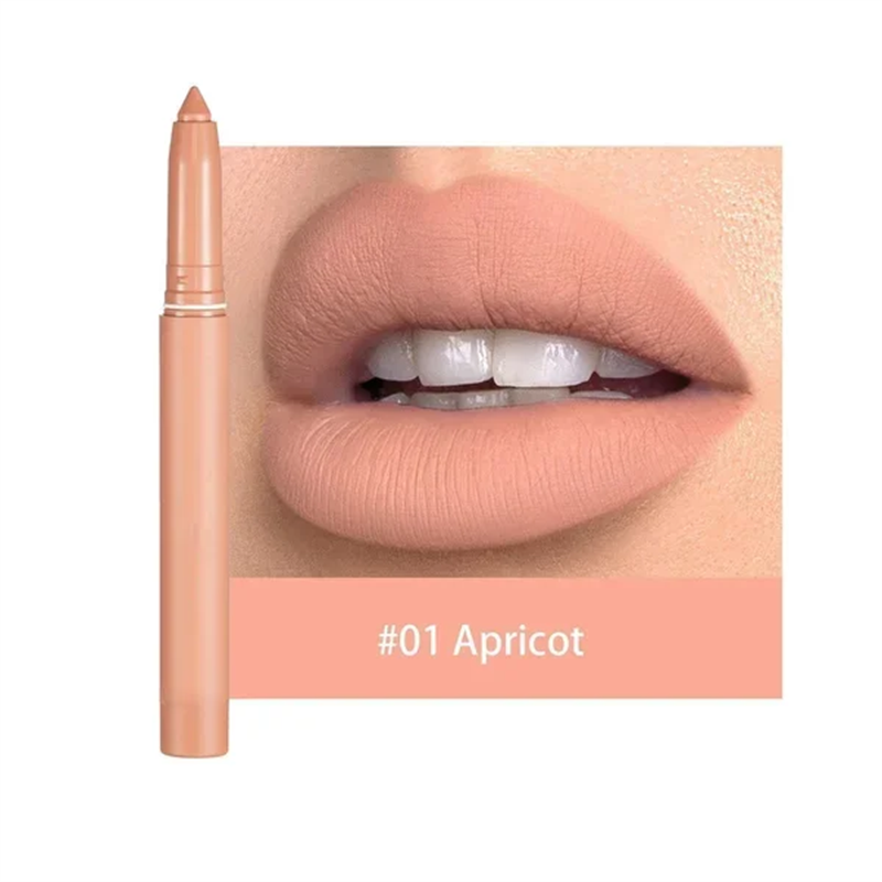 Rotating Sharpenable Matte Lipstick Pencils