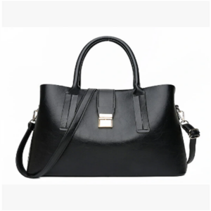 Solid Tote Handbag Shoulder Bag For Women