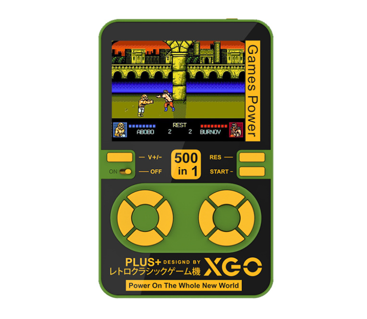 DY09 handheld game console wireless magnetic charging treasure fast charging back clip power nostalgia childhood Contra mini game