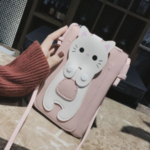 Cartoon Cat  Phone Bag Shoulder Bag Crossbody Bags Hang Bag