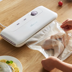 Bear FKJ-A01F1 vacuum food sealing machine home packing small fresh commercial packaging machine wet and dry