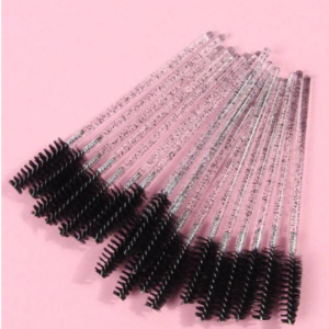 20pcs Disposable Micro Eyelash Comb Brush Spoolers Makeup Kit lash Extension Brushes Mascara Applicator Wand Lash Eyebrow Brush