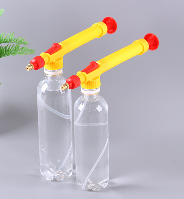 Spray nozzle household sprayer watering can pneumatic sprinkler car wash kettle nozzle with beverage bottle cola bottle nozzle