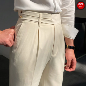 Gentleman comfortable vintage trousers